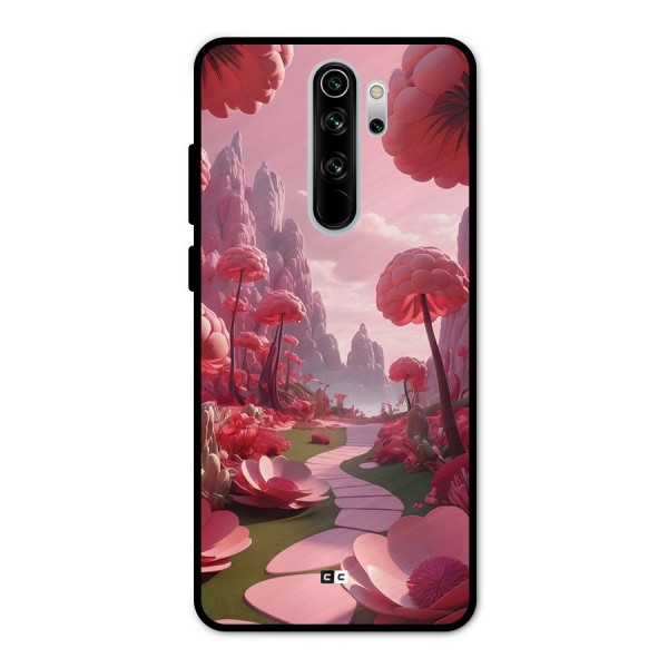 Garden Of Love Metal Back Case for Redmi Note 8 Pro