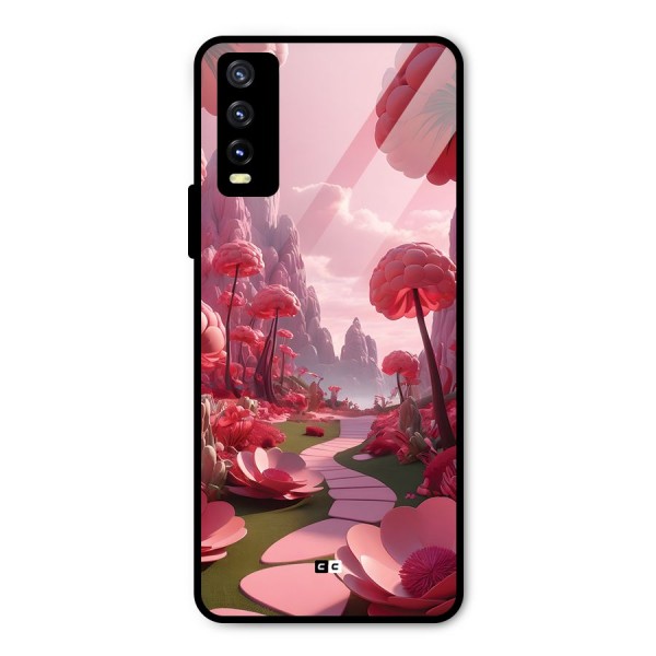 Garden Of Love Metal Back Case for Vivo Y20i