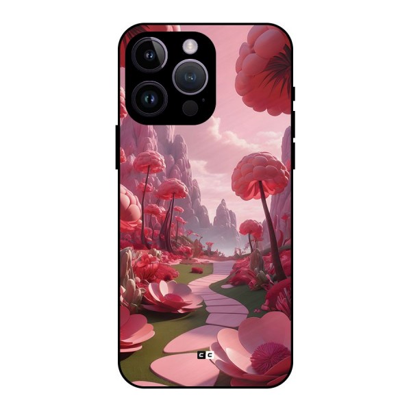 Garden Of Love Metal Back Case for iPhone 14 Pro Max