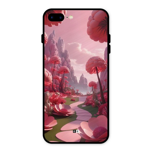 Garden Of Love Metal Back Case for iPhone 8 Plus