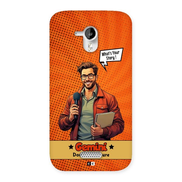 Gemini Explorer Back Case for Canvas HD A116