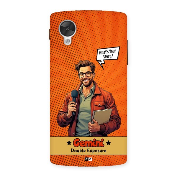 Gemini Explorer Back Case for Google Nexus 5