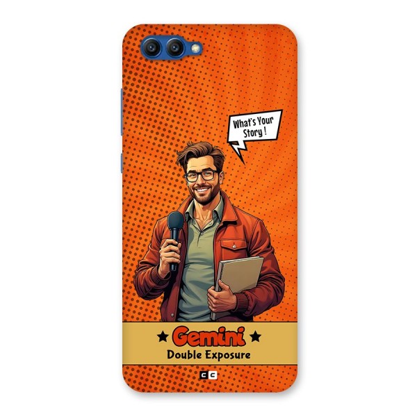 Gemini Explorer Back Case for Honor View 10