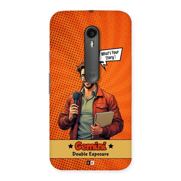 Gemini Explorer Back Case for Moto G3