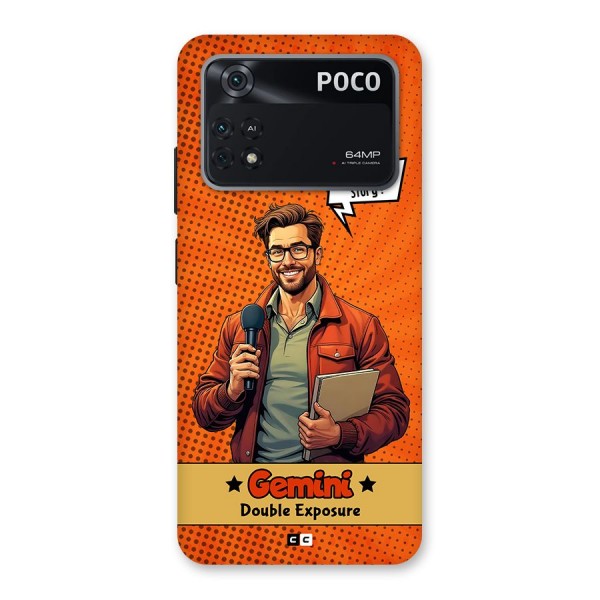 Gemini Explorer Back Case for Poco M4 Pro 4G