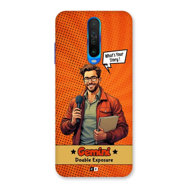 Gemini Explorer Back Case for Poco X2