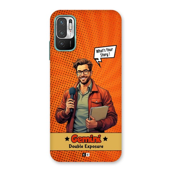 Gemini Explorer Back Case for Redmi Note 10T 5G