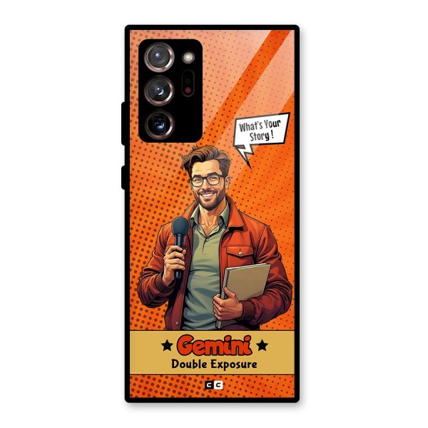 Gemini Explorer Glass Back Case for Galaxy Note 20 Ultra