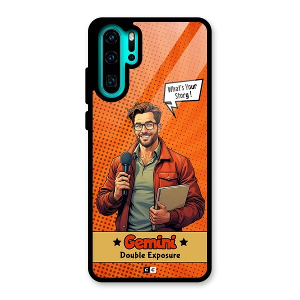 Gemini Explorer Glass Back Case for Huawei P30 Pro