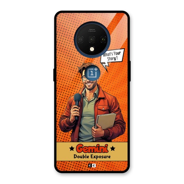 Gemini Explorer Glass Back Case for OnePlus 7T