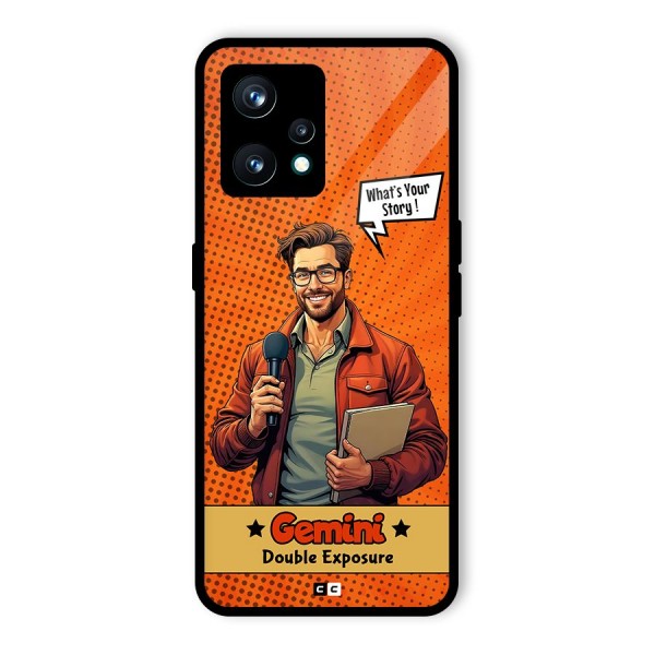 Gemini Explorer Glass Back Case for Realme 9 Pro Plus 5G