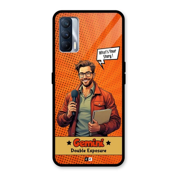 Gemini Explorer Glass Back Case for Realme X7