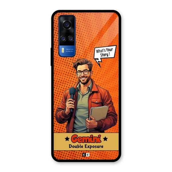 Gemini Explorer Glass Back Case for Vivo Y31