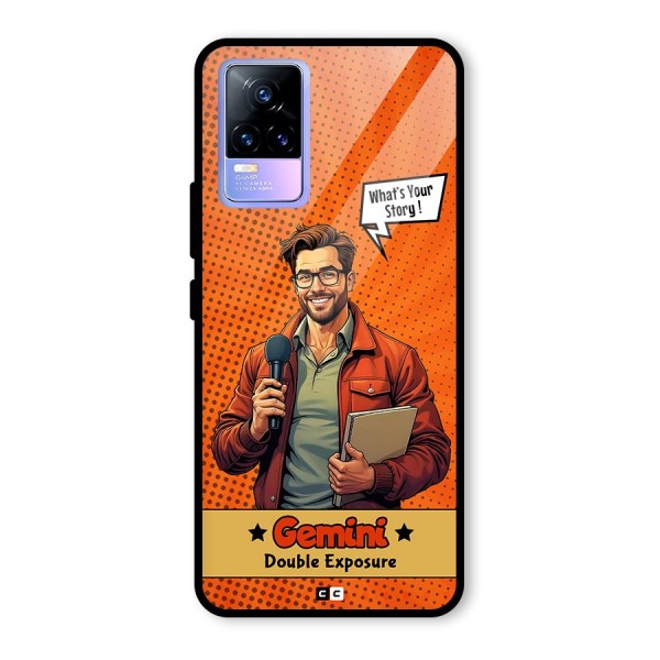Gemini Explorer Glass Back Case for Vivo Y73