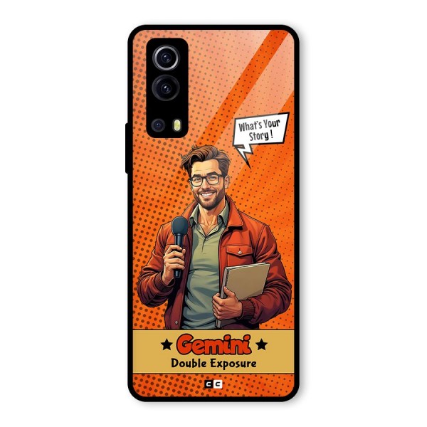 Gemini Explorer Glass Back Case for Vivo iQOO Z3