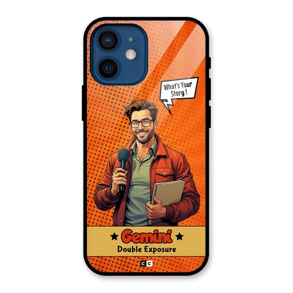 Gemini Explorer Glass Back Case for iPhone 12 Mini