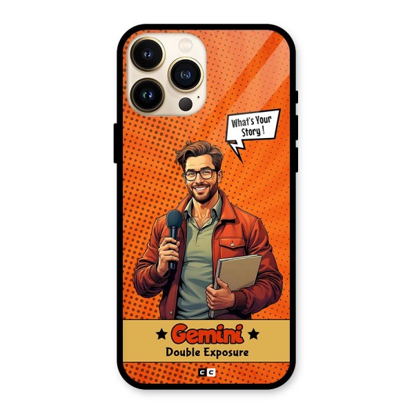 Gemini Explorer Glass Back Case for iPhone 13 Pro Max