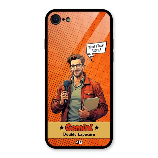 Gemini Explorer Glass Back Case for iPhone SE 2022