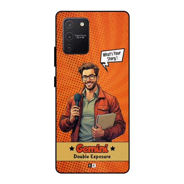 Gemini Explorer Metal Back Case for Galaxy S10 Lite