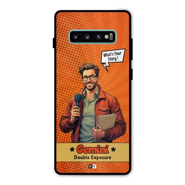 Gemini Explorer Metal Back Case for Galaxy S10 Plus