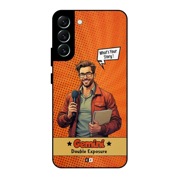 Gemini Explorer Metal Back Case for Galaxy S22 Plus 5G