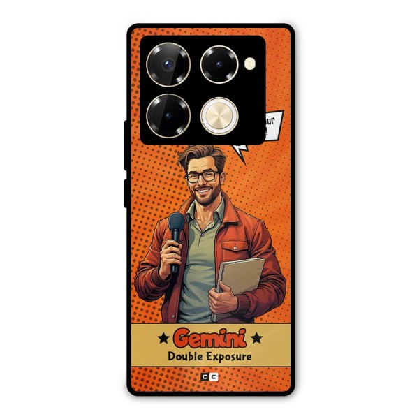 Gemini Explorer Metal Back Case for Infinix Note 40 Pro Plus