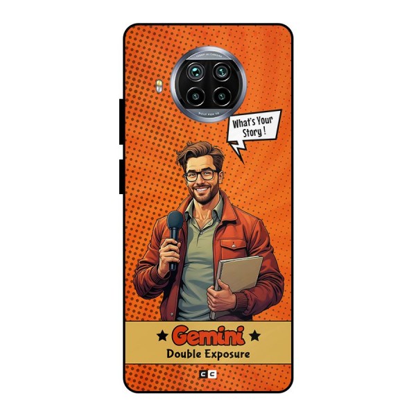 Gemini Explorer Metal Back Case for Mi 10i