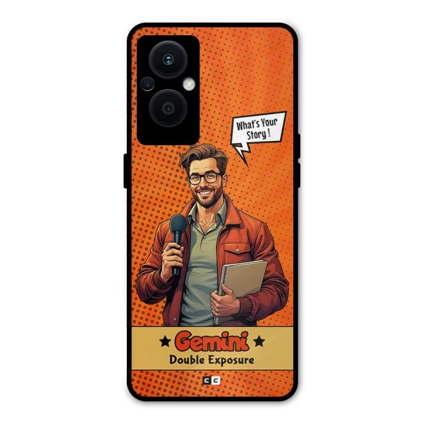 Gemini Explorer Metal Back Case for Oppo F21s Pro 5G
