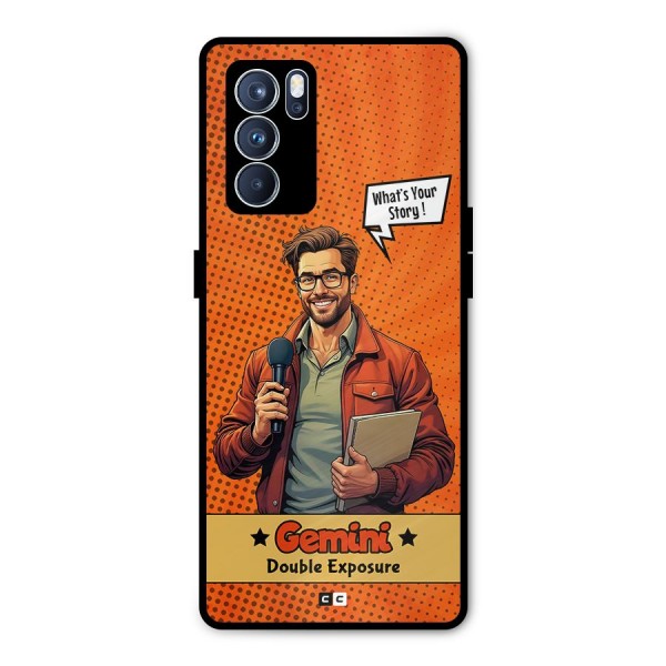 Gemini Explorer Metal Back Case for Oppo Reno6 Pro 5G
