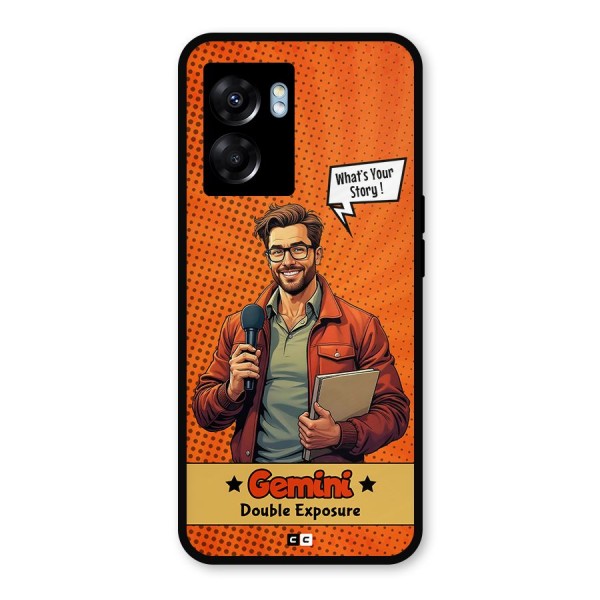 Gemini Explorer Metal Back Case for Realme Narzo 50 5G