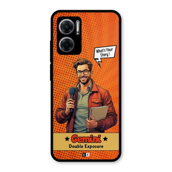 Gemini Explorer Metal Back Case for Redmi 11 Prime 5G
