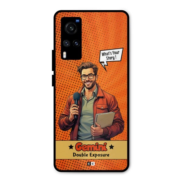 Gemini Explorer Metal Back Case for Vivo X60