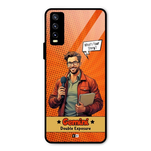 Gemini Explorer Metal Back Case for Vivo Y20i