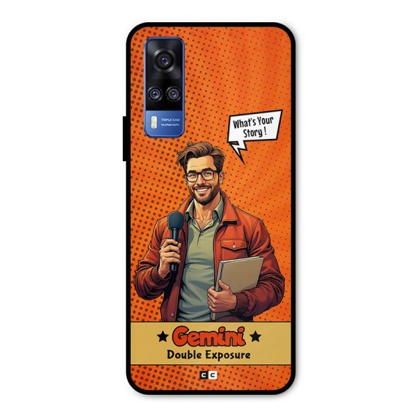 Gemini Explorer Metal Back Case for Vivo Y31