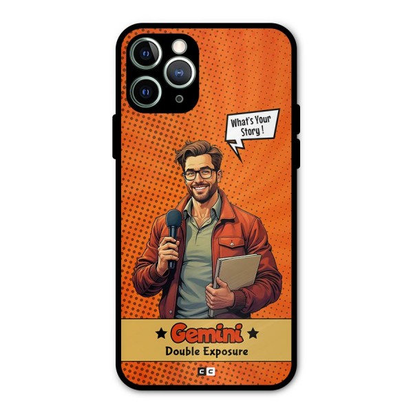 Gemini Explorer Metal Back Case for iPhone 11 Pro Max