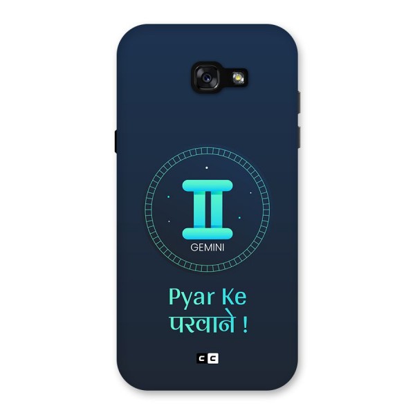 Gemini Love Back Case for Galaxy A7 (2017)
