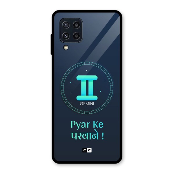 Gemini Love Glass Back Case for Galaxy M32
