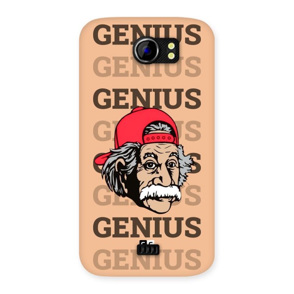 Genious Scientist Back Case for Canvas 2 A110