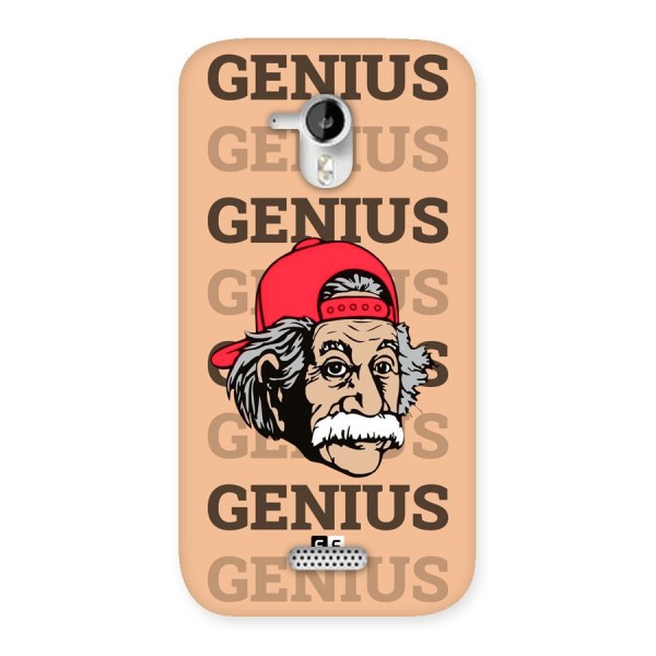 Genious Scientist Back Case for Canvas HD A116