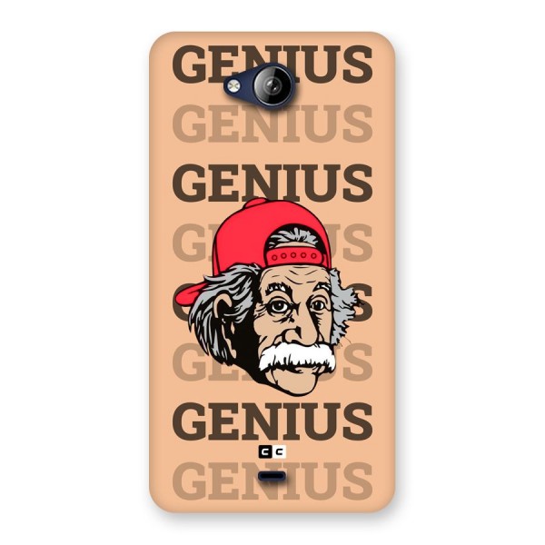 Genious Scientist Back Case for Canvas Play Q355