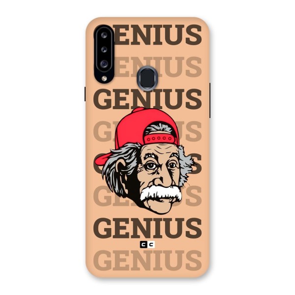 Genious Scientist Back Case for Galaxy A20s