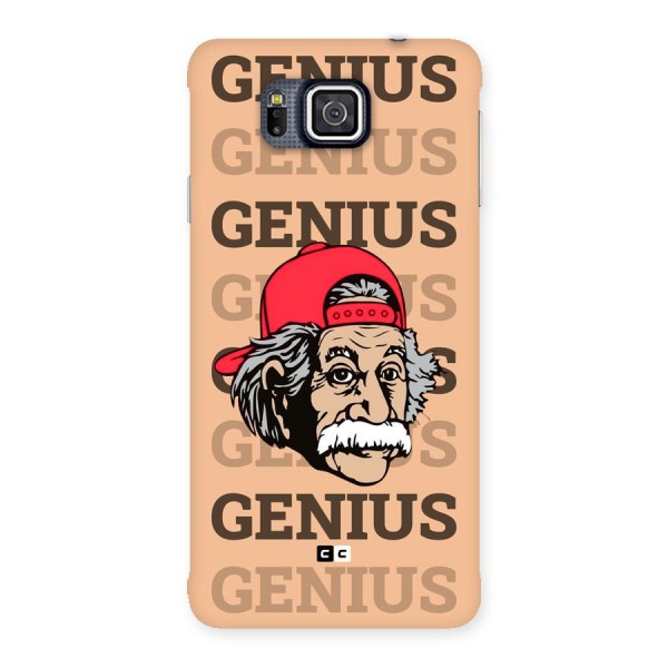 Genious Scientist Back Case for Galaxy Alpha