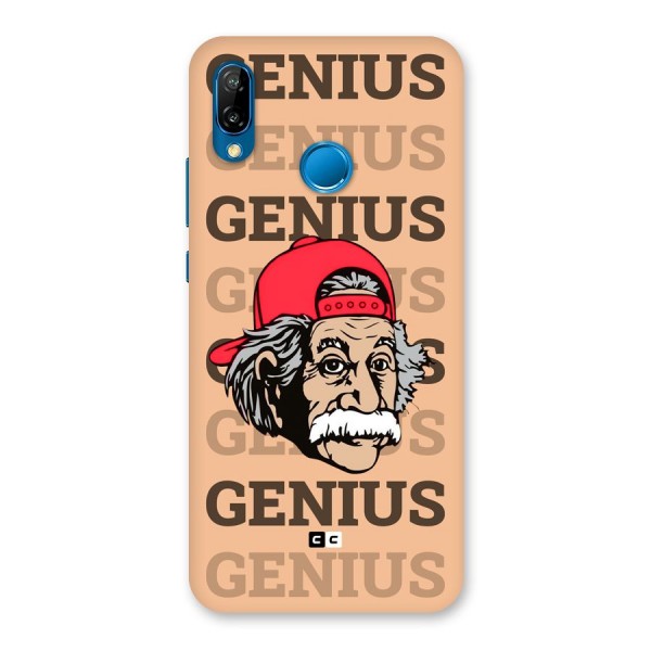 Genious Scientist Back Case for Huawei P20 Lite