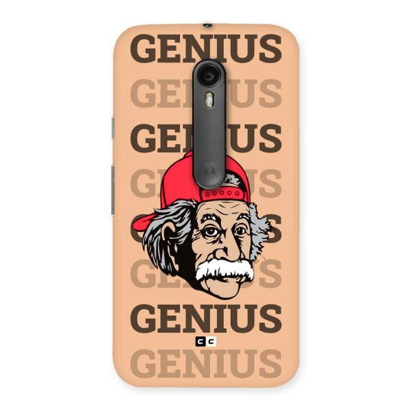 Genious Scientist Back Case for Moto G3