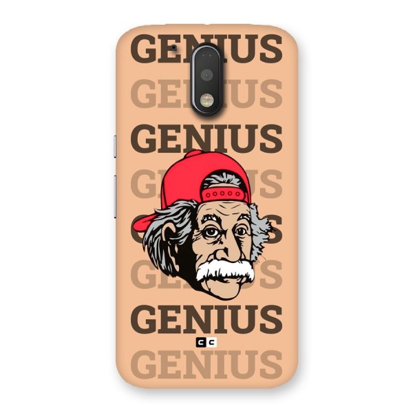 Genious Scientist Back Case for Moto G4 Plus