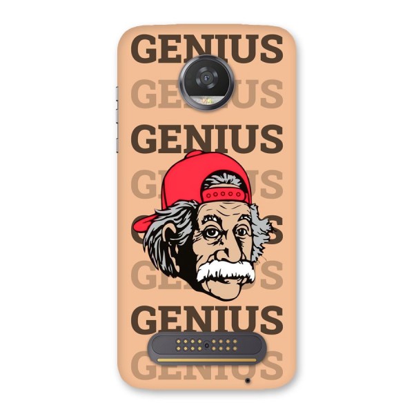Genious Scientist Back Case for Moto Z2 Play