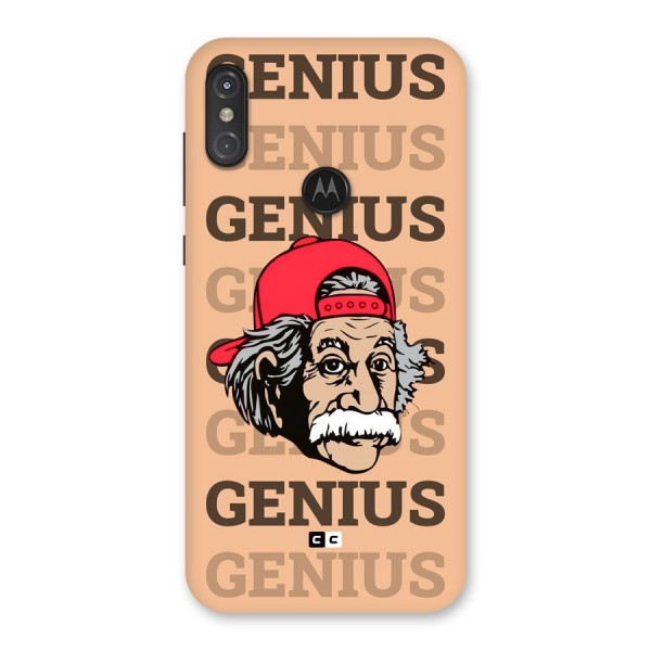 Genious Scientist Back Case for Motorola One Power