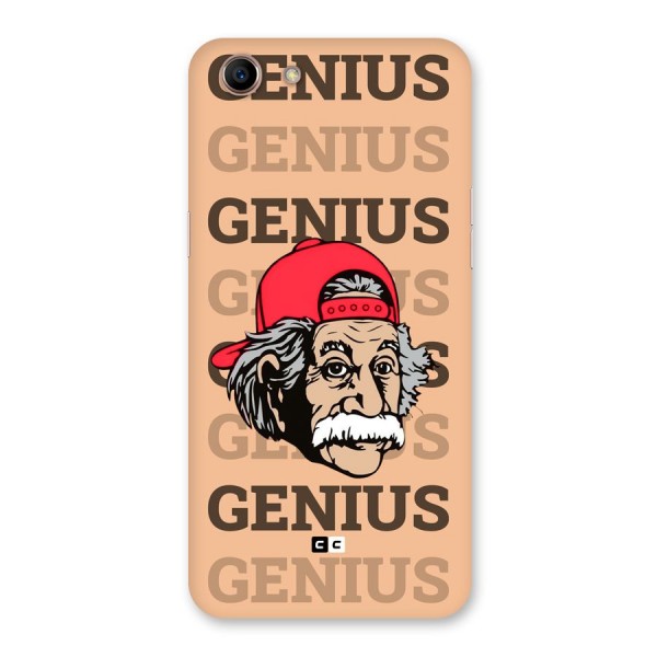 Genious Scientist Back Case for Oppo A83 (2018)