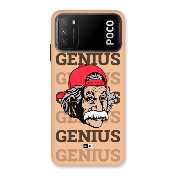 Genious Scientist Back Case for Poco M3