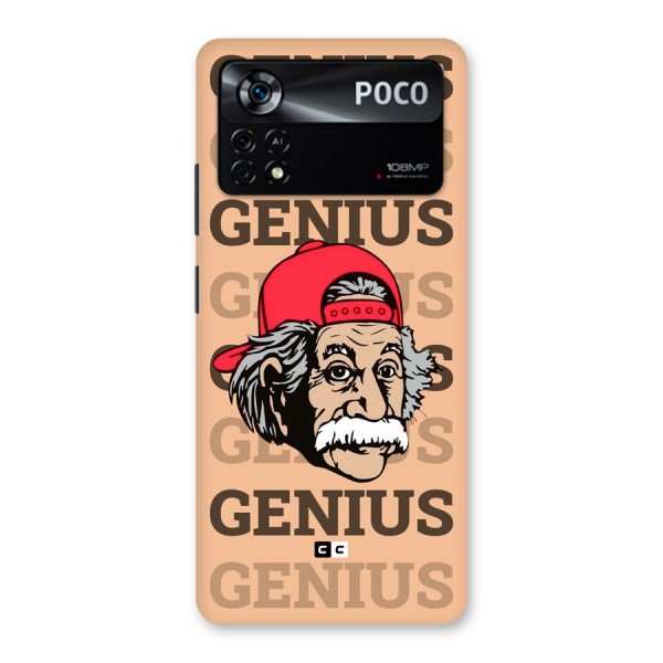 Genious Scientist Back Case for Poco X4 Pro 5G